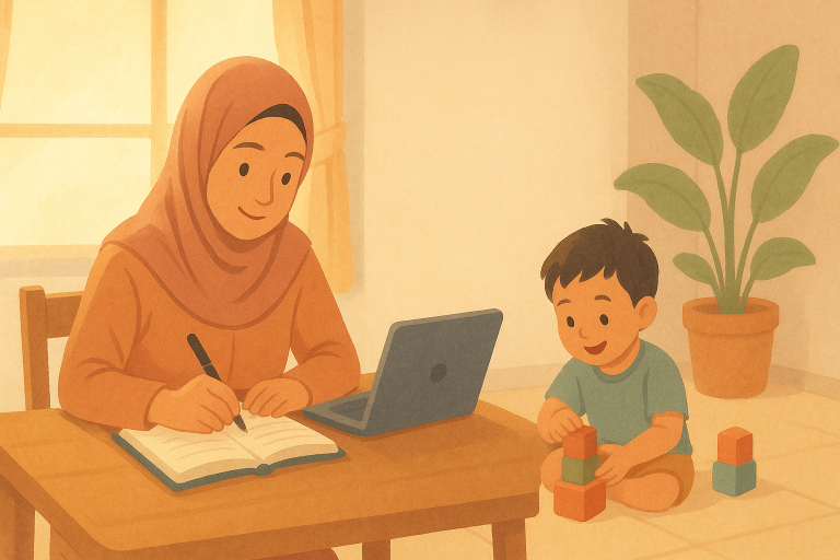 Konten ibu rumah tangga