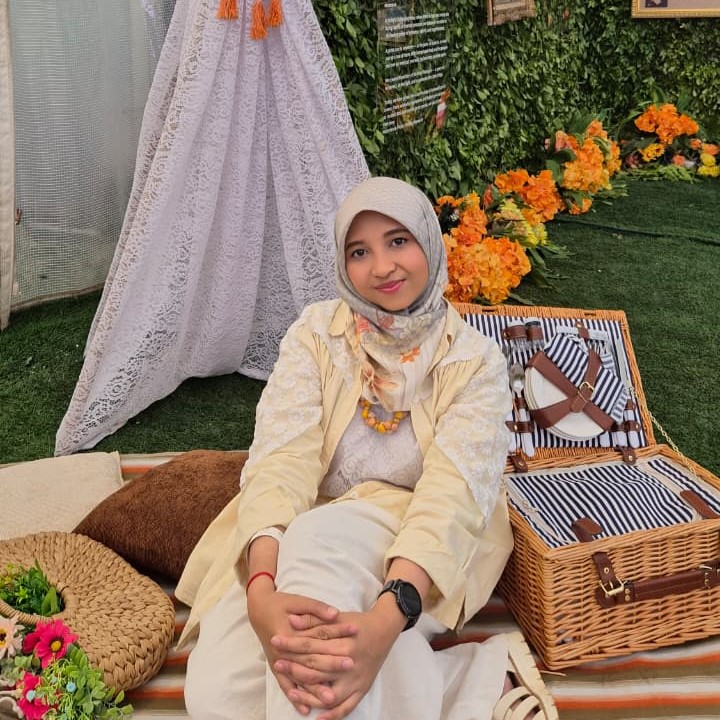 Member komunitas kreator perempuan Squad Ngonten, Dianty